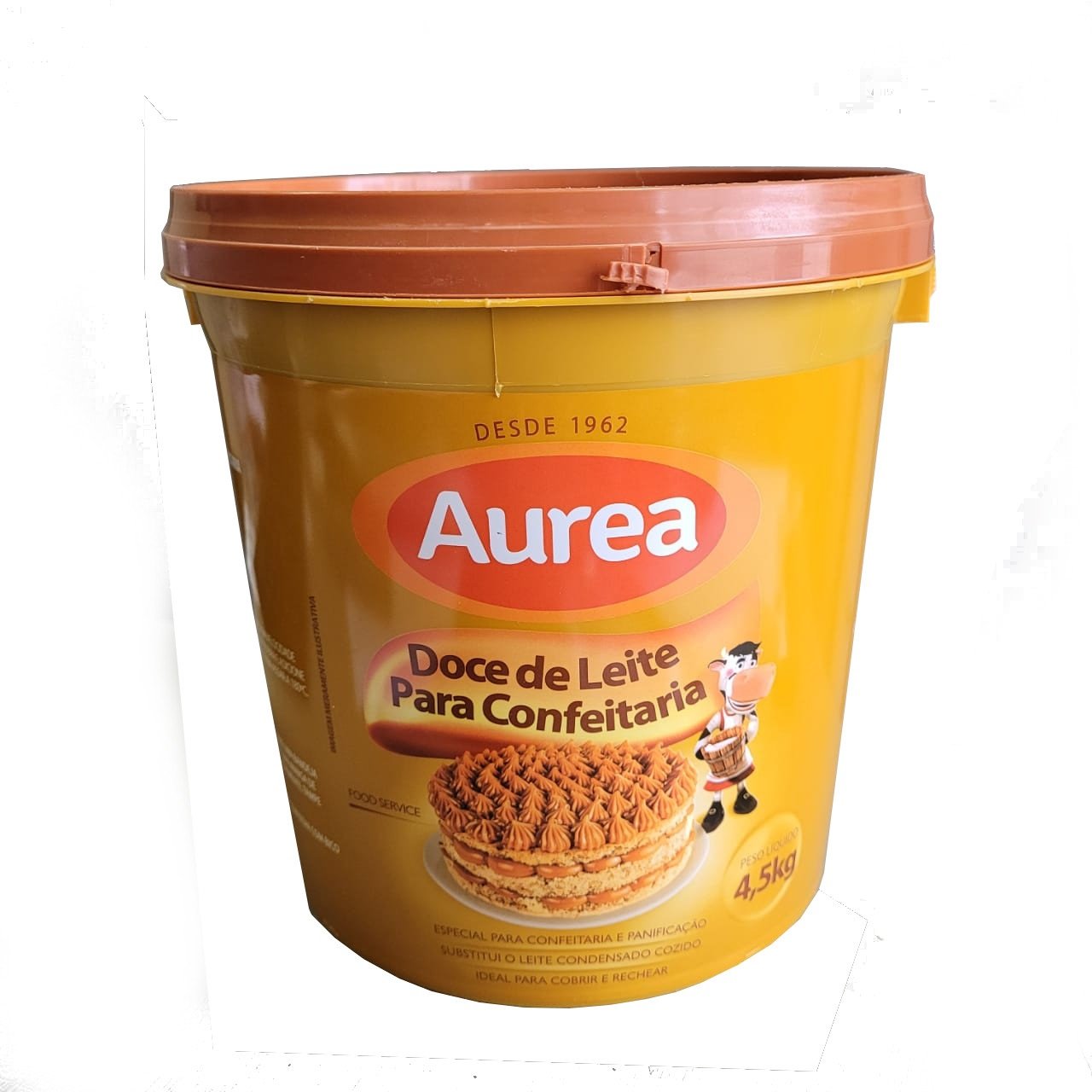 Doce De Leite Confeitaria 45kg Aurea Fescopan 