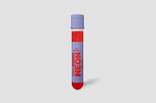 Açúcar Neon Vermelho 25g – Biomica 