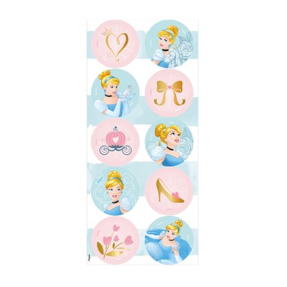 Adesivo decorativo – Cinderela C/30 – Regina Festas