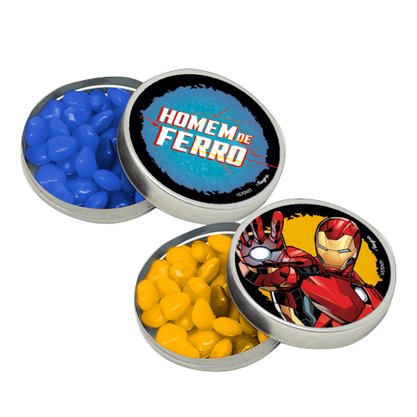 Adesivo decorativo – Homem de ferro C/30 – Regina Festas