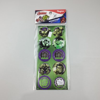 Adesivo decorativo – Hulk C/30 – Regina Festas
