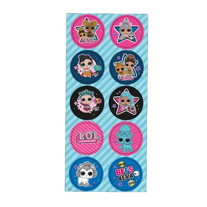Adesivo decorativo – LOL Surprise  C/30 – Regina Festas