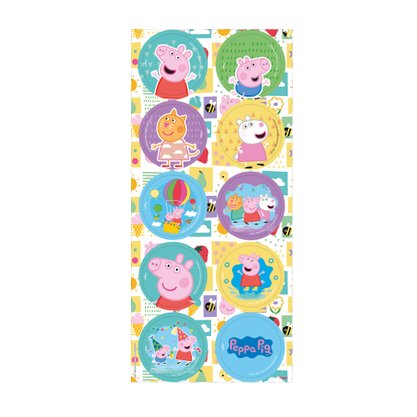 Adesivo decorativo – Peppa Pig  C/30 – Regina Festas