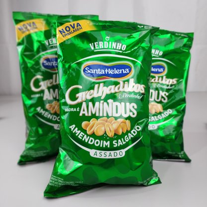 Amendoim Amíndus Salgado 400g – Santa Helena