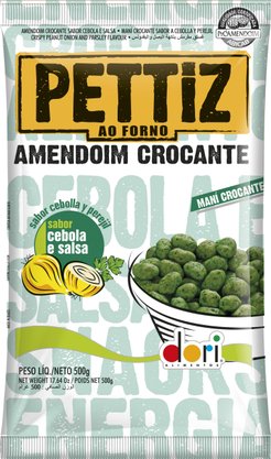 Amendoim Pettiz Cebola e Salsa Crocante 500g – Dori 