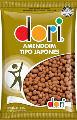 Amendoim Salgado Tipo Japonês 700g – Dori