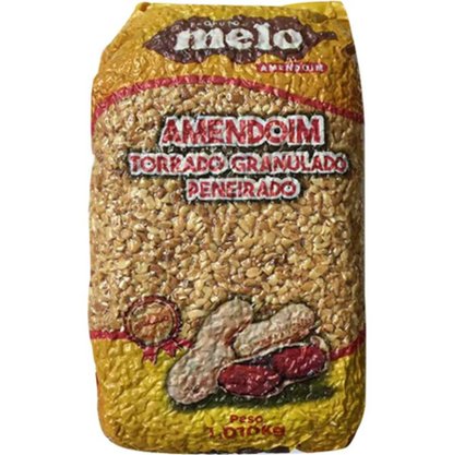 Amendoim torrado Granulado 1,01kg - Melo