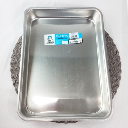 Assadeira Retangular 35X24x5 Fundo Fixo - AL. SANTA CATARINA