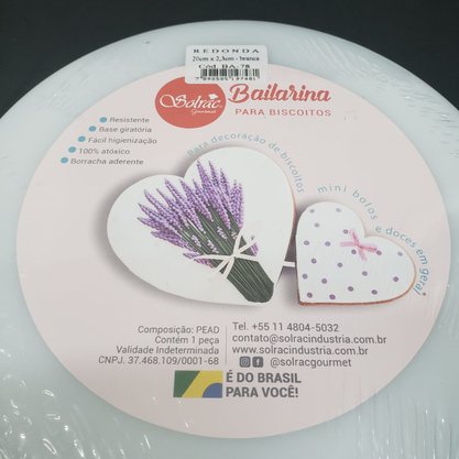 BAILARINA SOLRAC BAIXA POLIET 20X2,3 REDONDA 