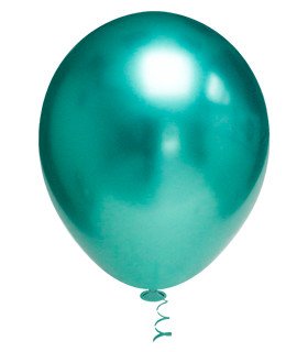 Balão de látex 10 pol. Platino Verde - 25 unidades – PicPic