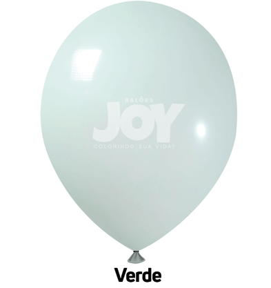Balão de látex 14 polegadas Candy Verde - 12 unidades – Joy