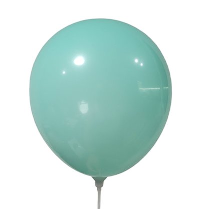 Balão de látex 14 polegadas Verde Água - 12 unidades – Joy