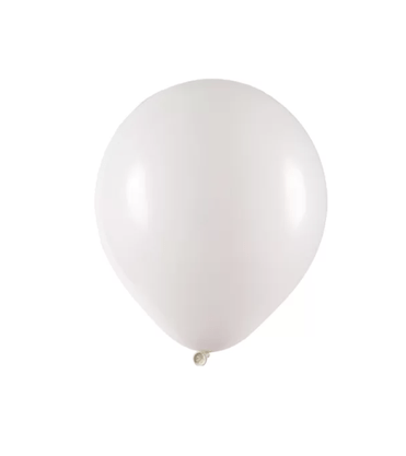 Balão de látex 5 polegadas Branco - 50 unidades – Joy