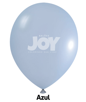 Balão de látex 5 polegadas Candy Azul - 50 unidades – Joy
