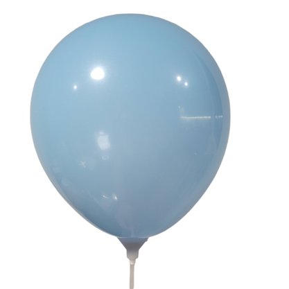 Balão de látex 8 polegadas Azul Claro - 50 unidades – Joy