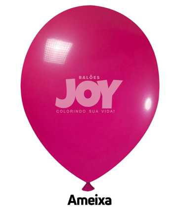 Balão de látex 9 polegadas Ameixa - 50 unidades – Joy