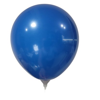 Balão de látex 9 polegadas Azul Escuro - 50 unidades – Joy