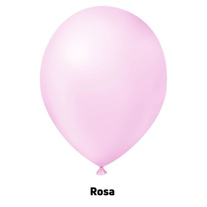 Balão de látex 9 polegadas Candy Rosa - 25 unidades – Joy