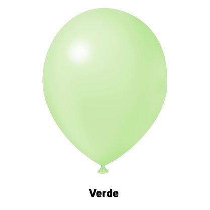 Balão de látex 9 polegadas Candy Verde - 25 unidades – Joy