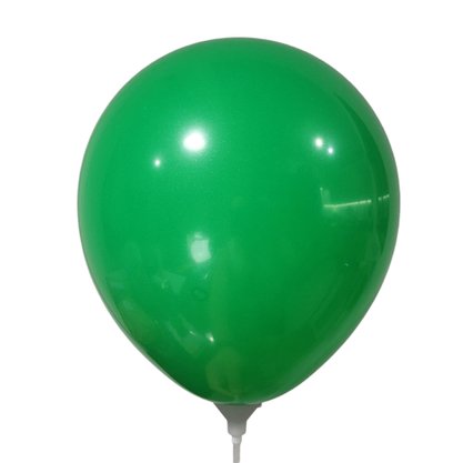 Balão de látex 9 polegadas Verde Bandeira - 50 unidades – Joy