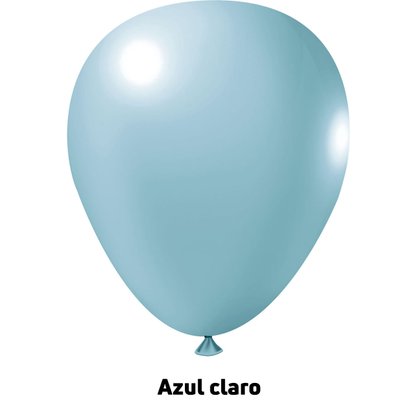 Balão de látex Big 25 polegadas Azul Claro - unidade – Joy