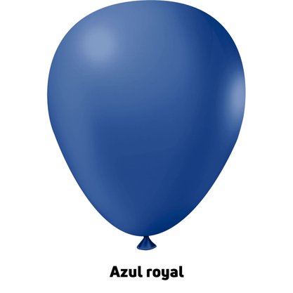 Balão de látex Big 25 polegadas Azul Royal - unidade – Joy