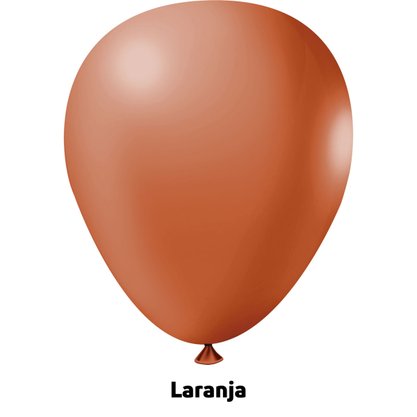 Balão de látex Big 25 polegadas Laranja - unidade – Joy