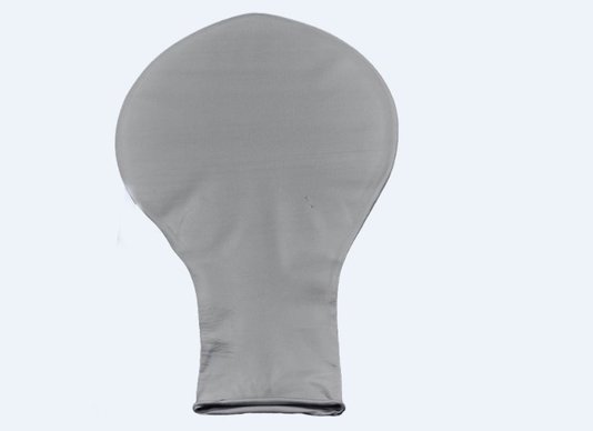 Balão de látex Big 25 polegadas Metálico Prata - unidade – Joy