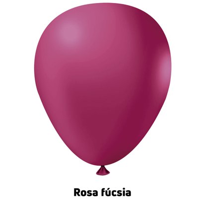Balão de látex Big 25 polegadas Rosa Fucsia - unidade – Joy