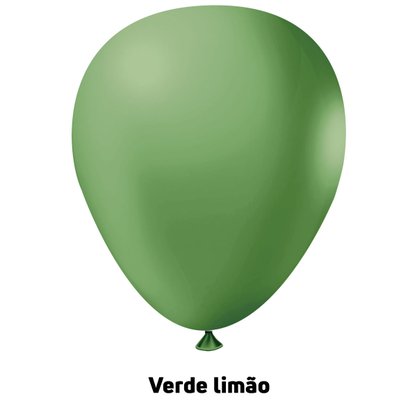 Balão de látex Big 25 polegadas Verde Limão - unidade – Joy