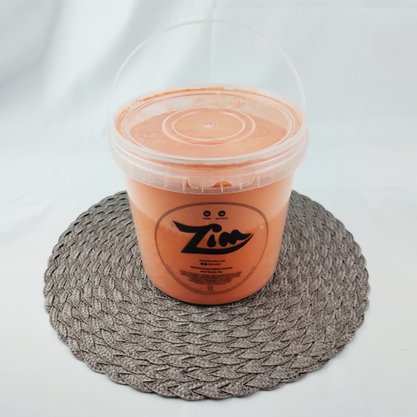 Balde Pó Colorido Laranja 2kg – Zim Color