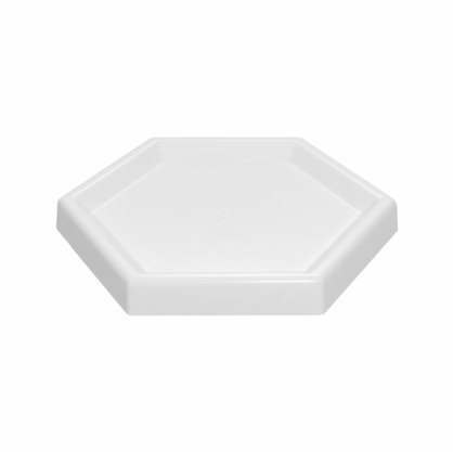 Bandeja Candy Sextavada Branca – Neoplas