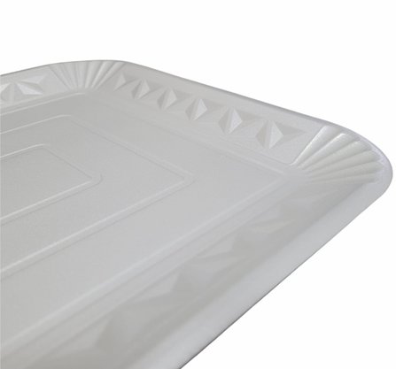 Bandeja de Isopor EPS retangular MP27 - unidade- Meiwa 