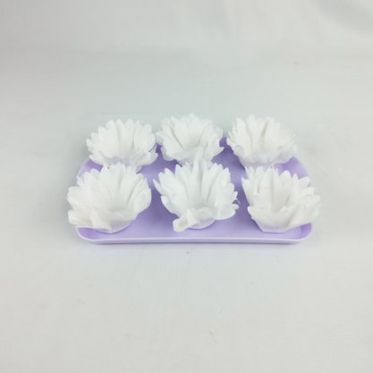 Bandeja Decorativa Retangular - Lilás - 20x13 – Tasil