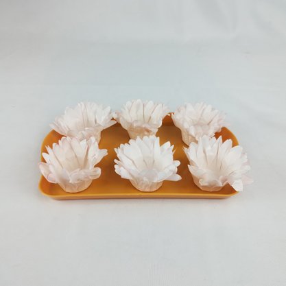Bandeja Decorativa Retangular – Mostarda - 20x13 – Tasil