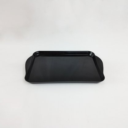 Bandeja Decorativa Retangular – Preto - 20x13 – Tasil