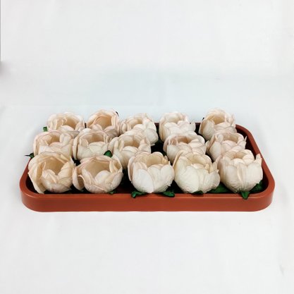 Bandeja Decorativa Retangular - Terracota - 30x16 – Tasil