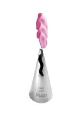 Bico de Confeitar Mago nº 030 Babado - Inox - Pequeno