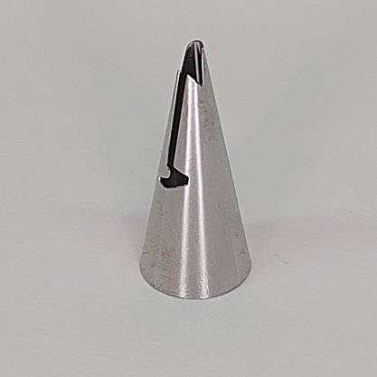 Bico de Confeitar Mago nº 040 Babado - Inox - Pequeno