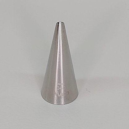 Bico de Confeitar Mago nº 040 Babado - Inox - Pequeno