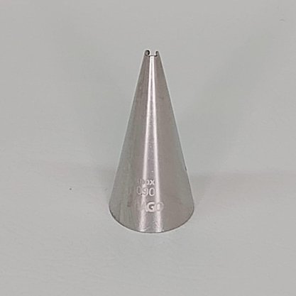 Bico de Confeitar Mago nº 090 Babado - Inox - Pequeno