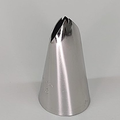 Bico de Confeitar Wilton nº 113 Folha - Inox - Grande