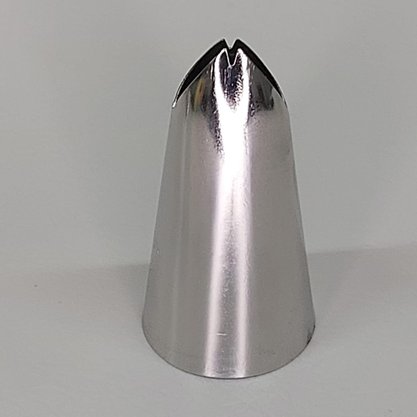 Bico de Confeitar Wilton nº 113 Folha - Inox - Grande