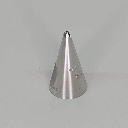 Bico de Confeitar Wilton nº 65 Folha - Inox - Pequeno