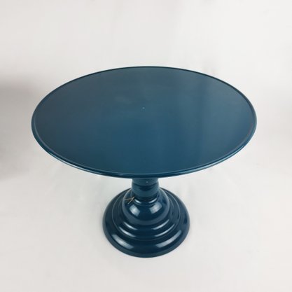 Boleira Adaptável p/decoração – Azul Petróleo – 32cm – Tasil