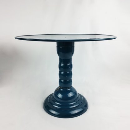 Boleira Adaptável p/decoração – Azul Petróleo – 32cm – Tasil