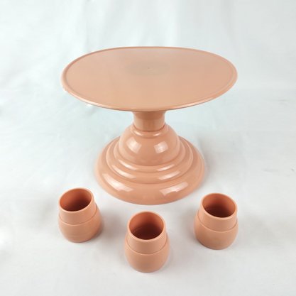Boleira Adaptável p/decoração – Papaya – 22cm – Tasil