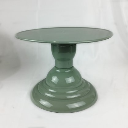 Boleira Adaptável p/decoração – Verde Eucalipto – 22cm – Tasil