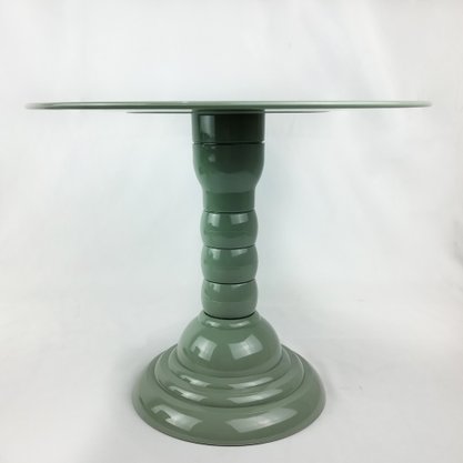 Boleira Adaptável p/decoração – Verde Eucalipto – 32cm – Tasil