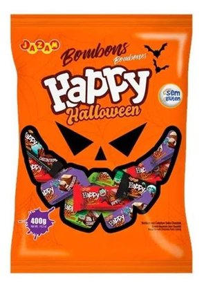 Bombom Sortido Halloween 400g – Jazam